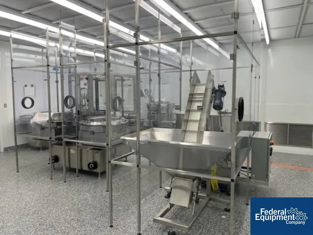USED Cozzoli Cozzoli Ophthalmic Monoblock Filling Line, Model RFPCquad