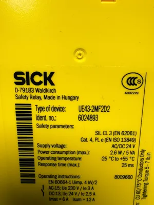 SICK UE43-2MF2D2 Electrical/PLC/Automation | ESS Industrial Equipment Sales (6)