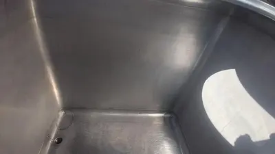Tank, 350 Gallon, 316 Stainless Steel, LiquiTote, #5991126