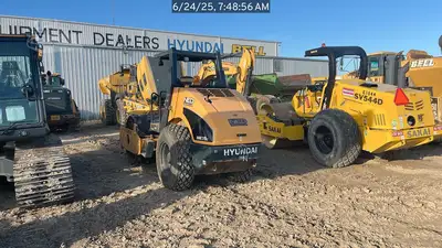 Used 2022 HYUNDAI HR70C Single Drum Rollers Texas US | National Equipment Dealers #1422900