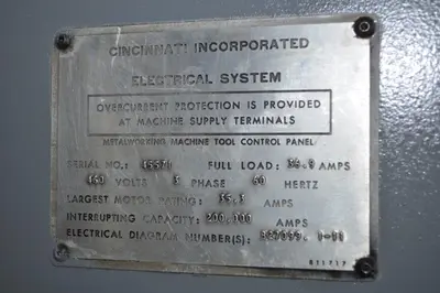 USED CINCINNATI 90 FMII FORMMASTER