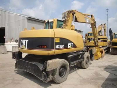 Used 2005 CATERPILLAR M316C Wheel Excavators New York US | Beck Equipment #1509312