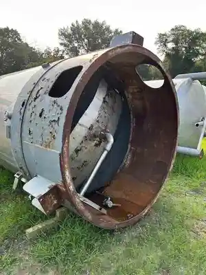 4000 gal stainless steel mix tank