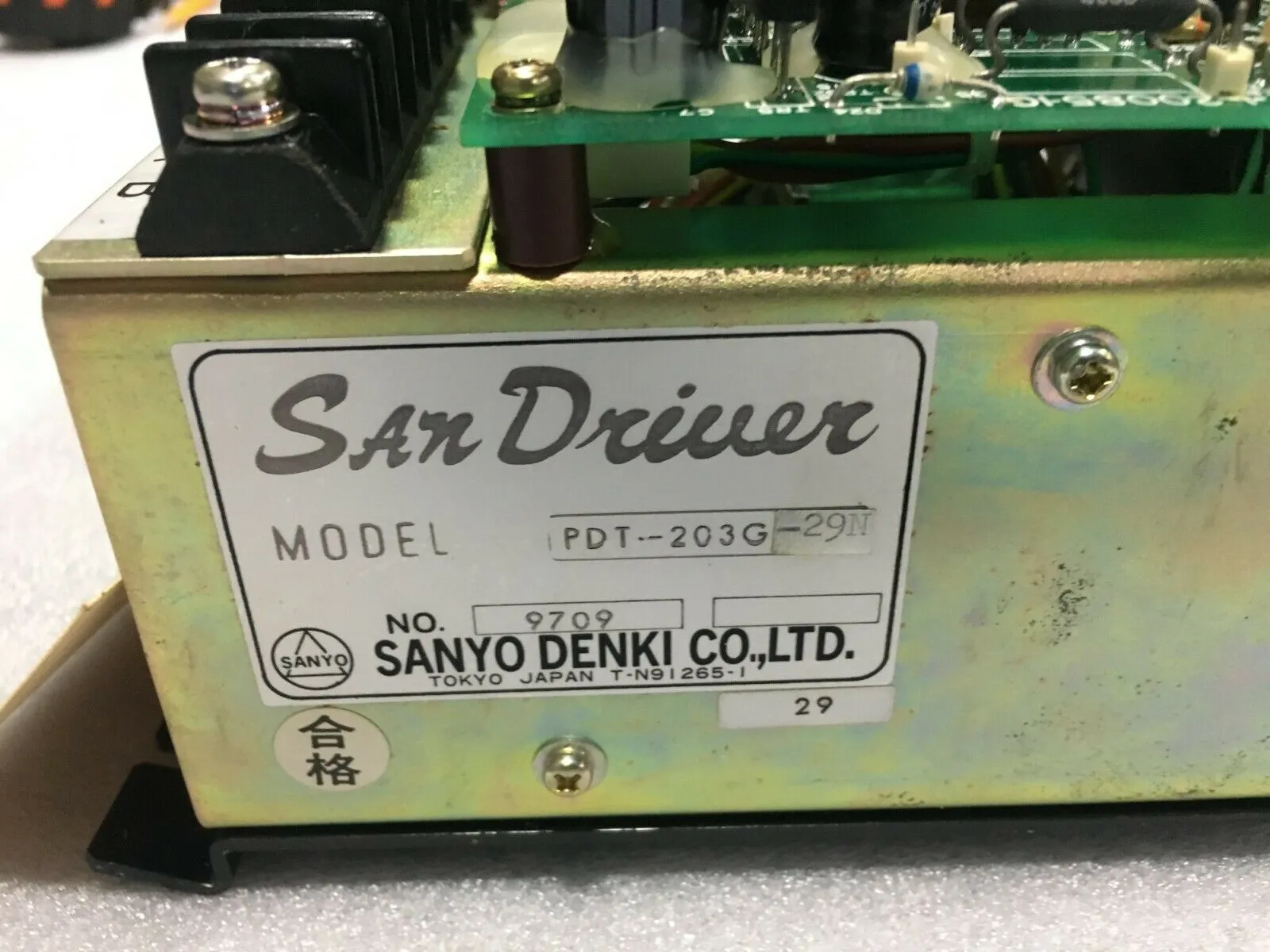 USED Sanyo Denki PDT-203G-29 Servo Drives in Ohio US - #165241 