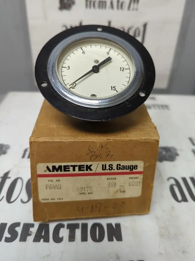 New | in-Stock AMETEK P644U Universal Pressure Meters Ohio US | Surplus Asset Holdings #1244934