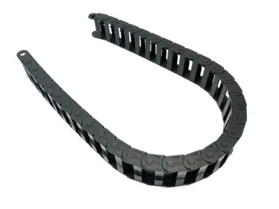 USED IGUS ENERGY CHAIN CABLE CARRIER 33 LINKS NO MOUNTING BRACKETS