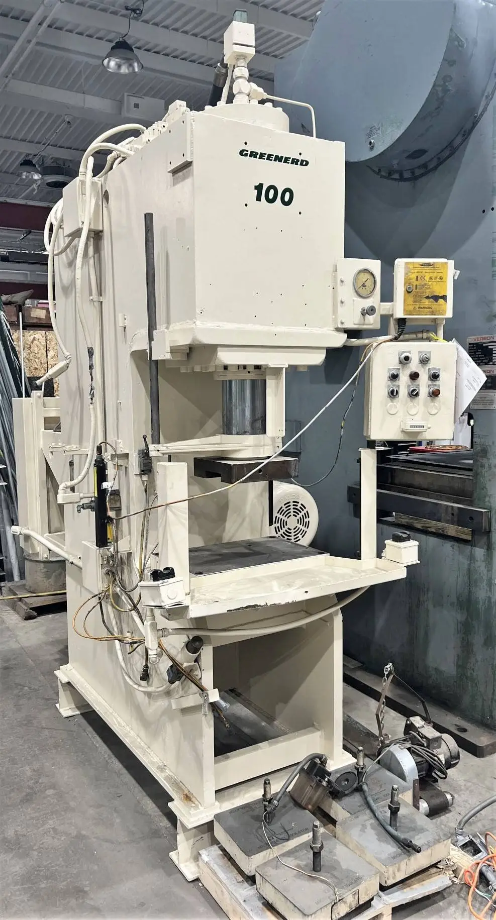 USED GREENERD PRESSES GREENERD C-FRAME FLOOR PRESS