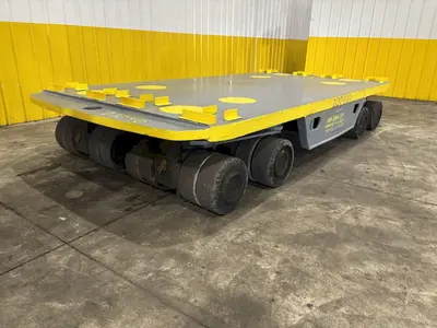 200,000 LBS x 144" x 78" HEAVY DUTY ROLLING TRANSFER CART: YOBRO #23996