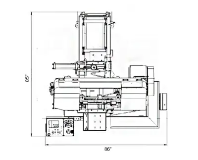 COSEN C-260NC Horizontal Band Saws | Hillary Machinery LLC (3)