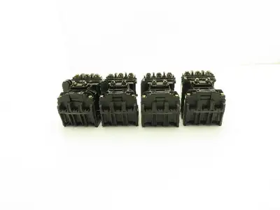 Allen Bradley 500-B0DX21 Motor Starter Series B 10Hp 27A 3P 120V Coil Lot of 4