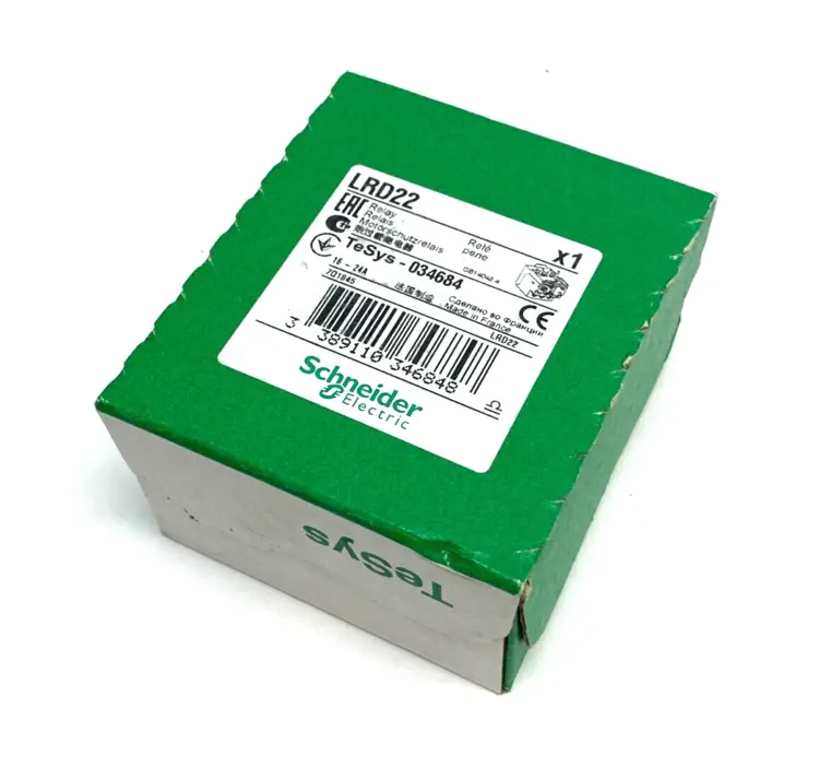 New | in-Stock SCHNEIDER ELECTRIC THERMAL OVERLOAD RELAY TESYS-034684 Relays & Switches Michigan US | Maverick Industrial Sales #1092402