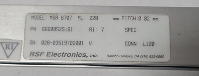 USED RSF ELECTRONICS 2435465768798084454546