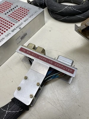 Aircraft Breakout Box GPWS/WS 6SF6838-501 MK-VII Warning Computer To Aircraft