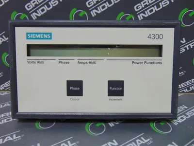 Siemens 4300 Power Meter Display Module Used