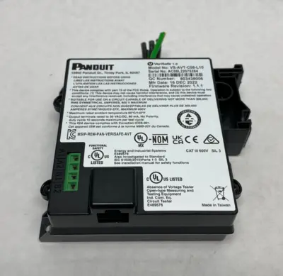USED PANDUIT VERISAFE ABSENCE OF VOLTAGE TESTER