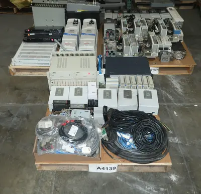 3 PALLETS OF ASSORTED AUTOMATION AND CONTROLS