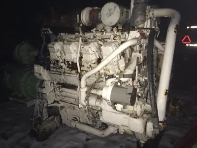 Used SULLAIR 2000 CFM/80 PSI AIR COMPRESSOR & CAT 3508DI DIESEL ENGINE Compressor Packages Kentucky US | East West Machinery & Drilling #1415517