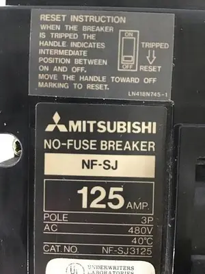 USED MITSUBISHI NF-SJ3125