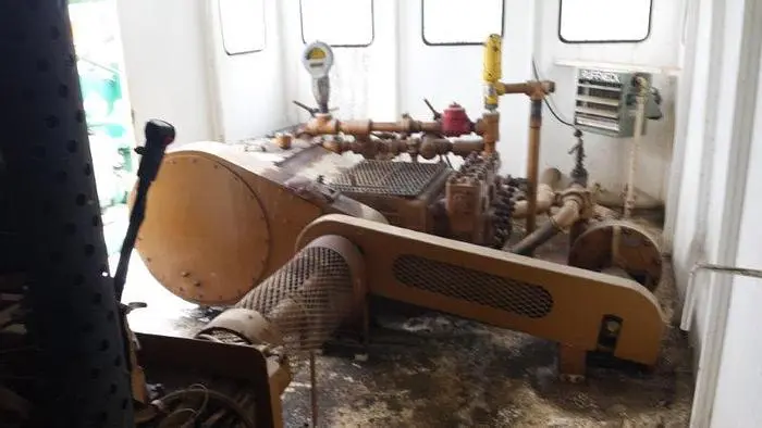 Used GARDNER DENVER PE-5Y 3X5 TRIPLEX WELL SERVICING REVERSING MUD PUMP PACKAGE Pumps Saskatchewan CA | Chad Equipment #466801