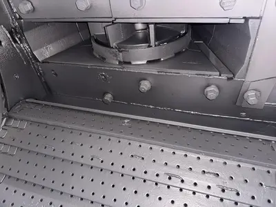 USED PANGBORN 12GN3M-769 ROTOBLAST MACHINE, 12 CU FT