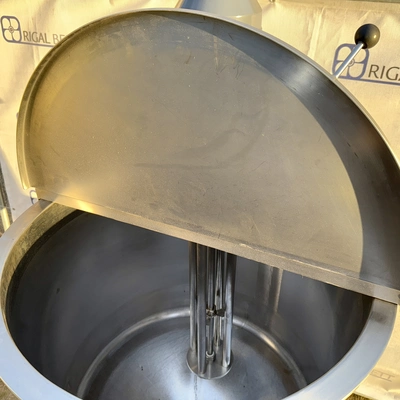 300L S/S Vertical Mix Tank With Rigal Bennett Shearhead Mixer 2.2 kw
