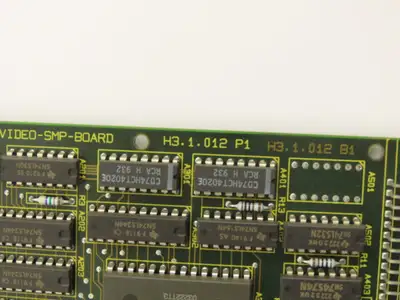 Arburg H3.1.012 P1 Video SMP Board Slot Card from Injection Molding Machine