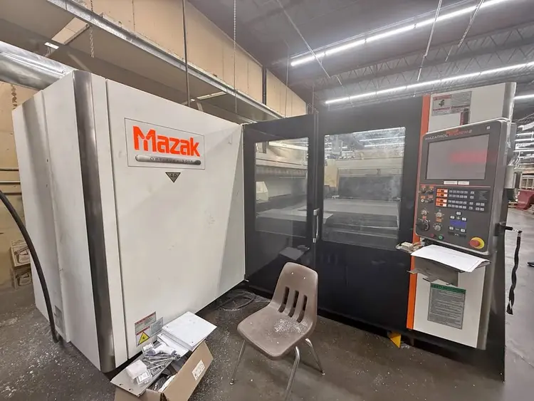 Used 2013 MAZAK OPTIPLEX 3015 CO2 Laser Cutters Ohio US | Toolquip, Inc. #1507062
