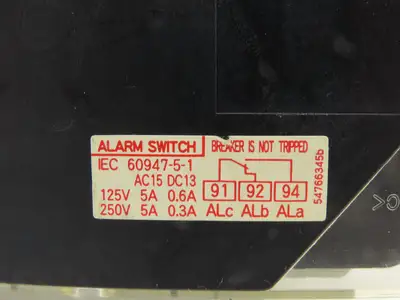 Fuji BW50SAG3P050 3-Pole Auto Circuit Breaker 50A 690V 3Ph Molded Case