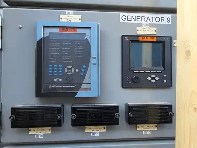 5 kV E-House Genset Control Room PDC w/ 9 x 1200 amp Breaker