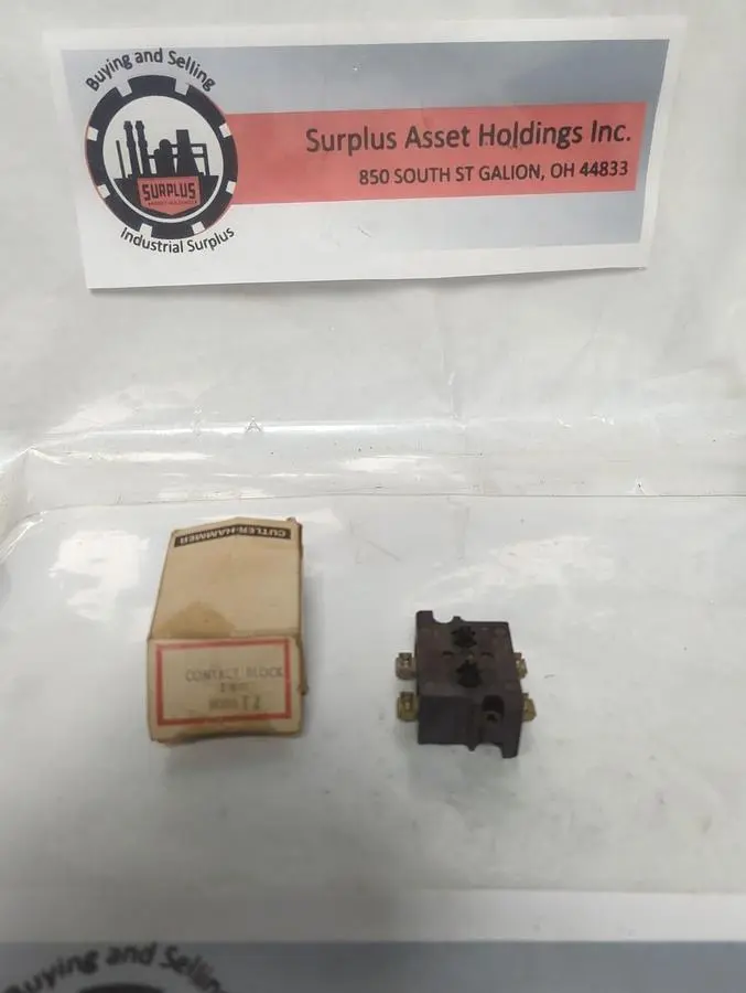 New | in-Stock CUTLER-HAMMER 10250 Contact Blocks Ohio US | Surplus Asset Holdings #1578867