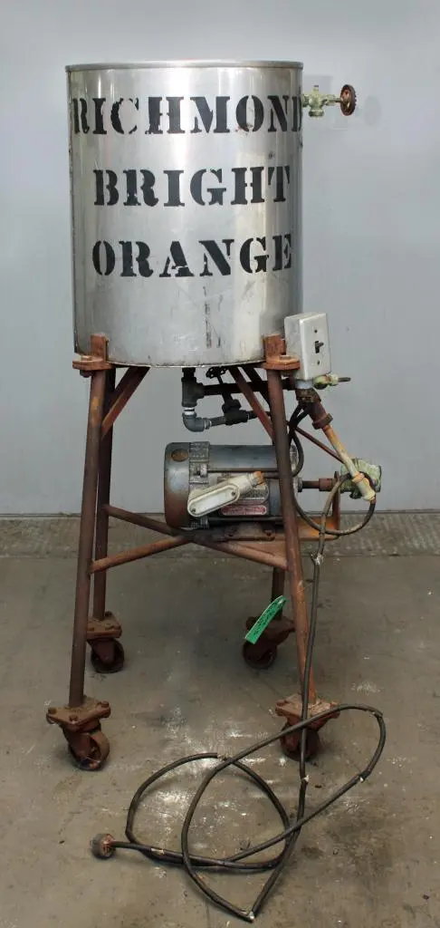SPC7633  Tank 20 gallon vertical tank, Stainless Steel, flat