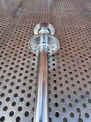 Stainless Steel Spray Ball w/ 1.5" to 2.5" Sanitary Fitting