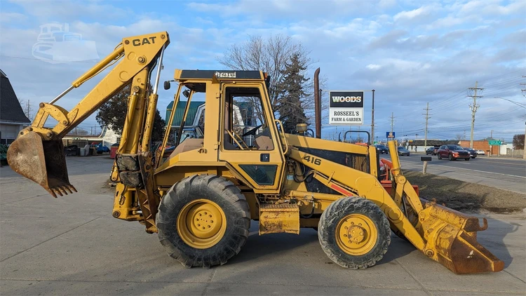 Used 1986 CATERPILLAR 416 Excavators | Rosseel's Equipment Inc #720497
