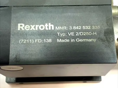 USED REXROTH STOP GATE CYLINDER VE2/D250-H PNEUMATIC CONVEYOR