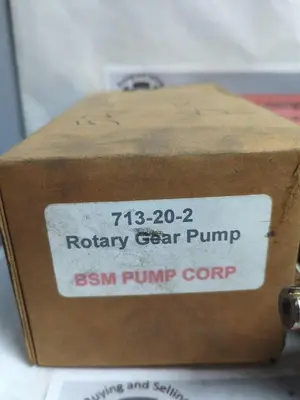 New | in-Stock BSM 713-20-2 Pumps | Surplus Asset Holdings #1206348