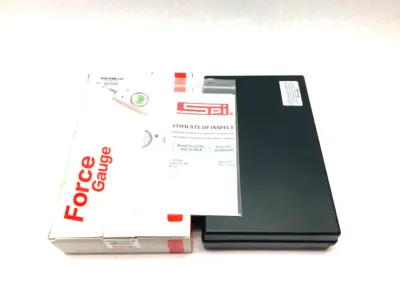USED SPI ANALOG MECHANICAL FORCE GAUGE 45LB/22.67KG