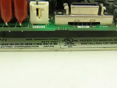 Mitsubishi FCU7-DX771 Control Card for Operator Interface Unit 24VDC 5A