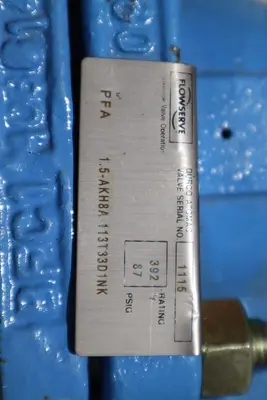 Flowserve Automax NXCLU2M1-18-00200 Positioner Actuator Ball Valve STOCK 5007A