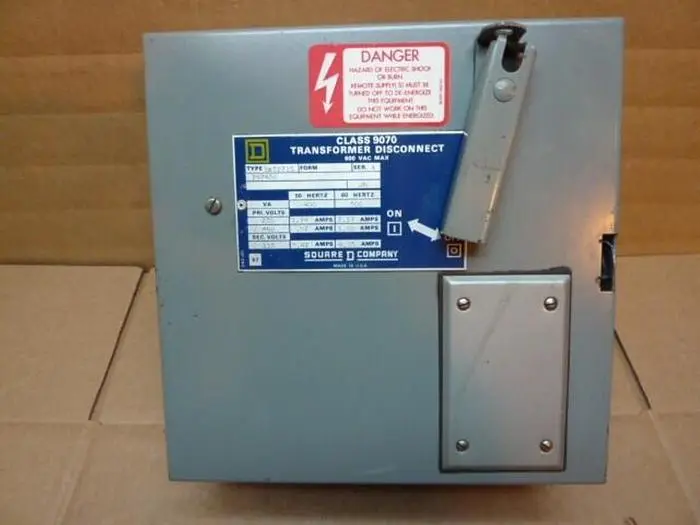 Used SQUARE D 9070-SK5271S Misc Electrical & Power Parts | Ideal Machinery #666003