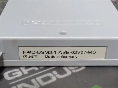 Indramat FWC-DSM2.1-ASE-02V07-MS Firmware / Parameter Module Used