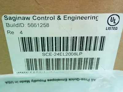 NEW SAGINAW CONTROL & ENGINEERING SCE24EL2008LP
