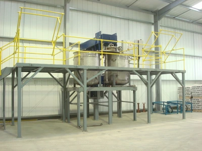 Mild Steel Access Platform For 1 Tanks