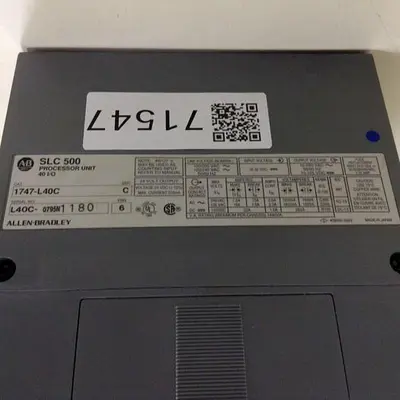 USED ALLEN BRADLEY 1747-L40C SER C / 1746-A2 SER A