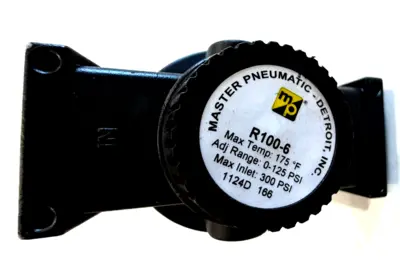 NEW MASTER PNEUMATIC R100-6G REGULATOR 3/4" GAGE R1006G