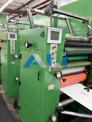 Used RDP RDP 260 10 Color Scratch Off Press 22” x 26 ½” web width Web-fed press California US | Asset Liquidity International #1251345