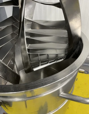 500 liter Jaygo Double Planetary Mixer, stainless steel, variable speed, vacuum rated