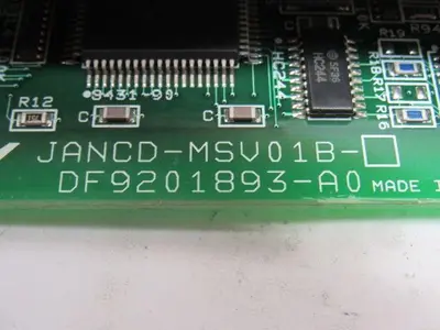 Yaskawa JANCD-MSV01B Rev.D01 JANCD-MSV02 Rev D01 Motoman Circuit Board Card