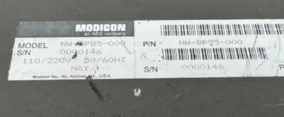 USED MODICON MODICON NW-BP85-000 MODBUS BRIDGE PLUS