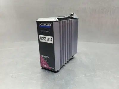 Used Foxboro FBM204 I/A Series 4-IN/4-Out Module, P0914SY, 0-20mA PLC Input & Output South Carolina US | Palmetto Automation #1542748