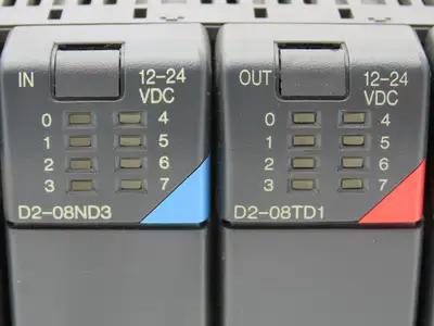 Koyo Direct Logic Do More PLC 6-Slot Rack w/H2 Programmable Controller & I/O